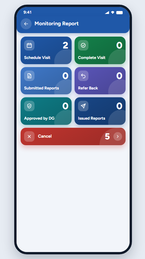 New Monitoring Report